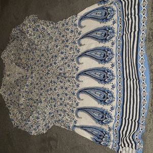 Old Navy Paisley Print Dress